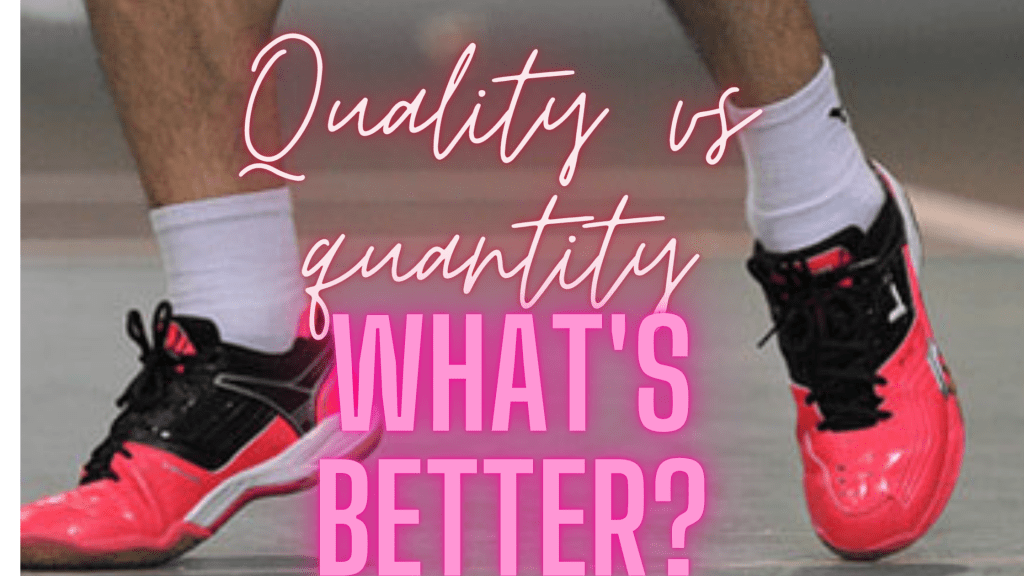 What shoes to choose. All about badminton&nbsp;shoes.